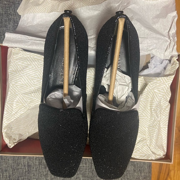 Donald Pliner black caviar loafers - Picture 1 of 5